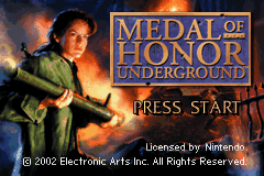 Medal of Honor - Underground (USA) - Title Screen