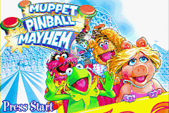 Muppet Pinball Mayhem (USA) - Title Screen