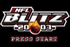 NFL Blitz 2003 (USA) - Title Screen