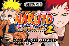 Naruto - Ninja Council 2 (USA) - Title Screen