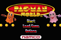 Pac-Man World (USA) - Title Screen