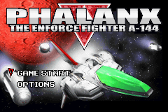 Phalanx (USA) - Title Screen