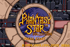 Phantasy Star Collection (USA) - Title Screen