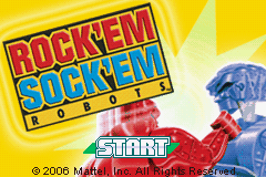 Rock'em Sock'em Robots (USA) - Title Screen