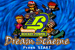 Rocket Power - Dream Scheme (USA, Europe) - Title Screen
