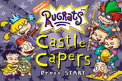 Rugrats - Castle Capers (USA, Europe) - Title Screen