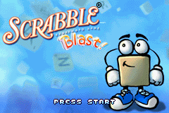 Scrabble Blast! (USA) - Title Screen