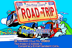 Shifting Gears - Road Trip (USA) - Title Screen