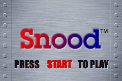 Snood (USA) - Title Screen