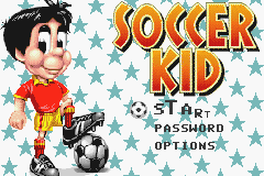 Soccer Kid (USA, Europe) - Title Screen