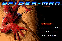 Spider-Man (USA, Europe) - Title Screen