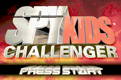 Spy Kids Challenger (USA) - Title Screen