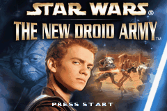 Star Wars - The New Droid Army (USA) - Title Screen