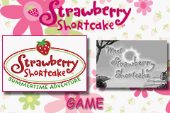 Strawberry Shortcake - Summertime Adventure - Special Edition (USA) - Title Screen