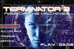Terminator 3 - Rise of the Machines (USA) - Title Screen