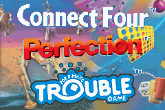 Three-in-One Pack - Connect Four + Perfection + Trouble (USA) - Title Screen
