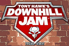 Tony Hawk's Downhill Jam (USA) - Title Screen