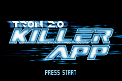 Tron 2.0 - Killer App (USA) - Title Screen