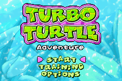 Turbo Turtle Adventure (USA) - Title Screen