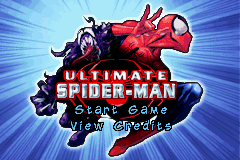 Ultimate Spider-Man (USA) - Title Screen