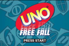 Uno - Free Fall (USA) - Title Screen