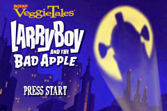VeggieTales - LarryBoy and the Bad Apple (USA) - Title Screen
