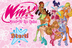 WinX Club - Quest for the Codex (USA) - Title Screen