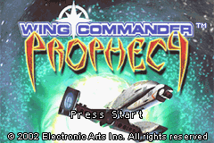 Wing Commander - Prophecy (USA) - Title Screen