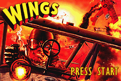 Wings (USA) - Title Screen