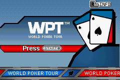 World Poker Tour (USA) - Title Screen