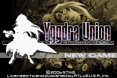 Yggdra Union: We'll Never Fight Alone - Title Screen