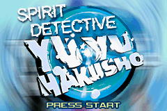 Yu Yu Hakusho - Ghostfiles - Spirit Detective (USA) - Title Screen
