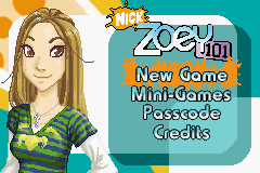 Zoey 101 (USA) - Title Screen