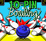 10-Pin Bowling (USA) (Rumble Version) - Title Screen