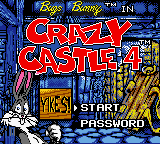 Bugs Bunny in - Crazy Castle 4 (USA) - Title Screen