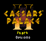 Caesars Palace II (USA, Europe) - Title Screen