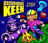 Commander Keen (USA, Europe) - Title Screen