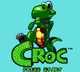 Croc (USA, Europe) - Title Screen