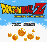 Dragon Ball Z - Legendary Super Warriors (USA) - Title Screen