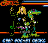 Gex 3 - Deep Pocket Gecko (USA) - Title Screen