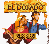 Gold and Glory - The Road to El Dorado (USA) - Title Screen