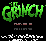Grinch, The (USA) - Title Screen