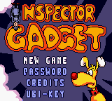 Inspector Gadget - Operation Madkactus (USA) - Title Screen