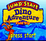 JumpStart Dino Adventure - Field Trip (USA) - Title Screen