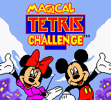 Magical Tetris Challenge (USA) - Title Screen