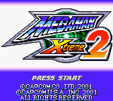 Mega Man Xtreme 2 (USA, Europe) - Title Screen