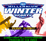 Millennium Winter Sports (USA) - Title Screen