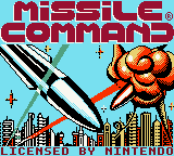 Missile Command (USA) (Rumble Version) - Title Screen