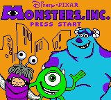 Monsters, Inc. (USA, Europe) - Title Screen