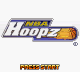 NBA Hoopz (USA) - Title Screen